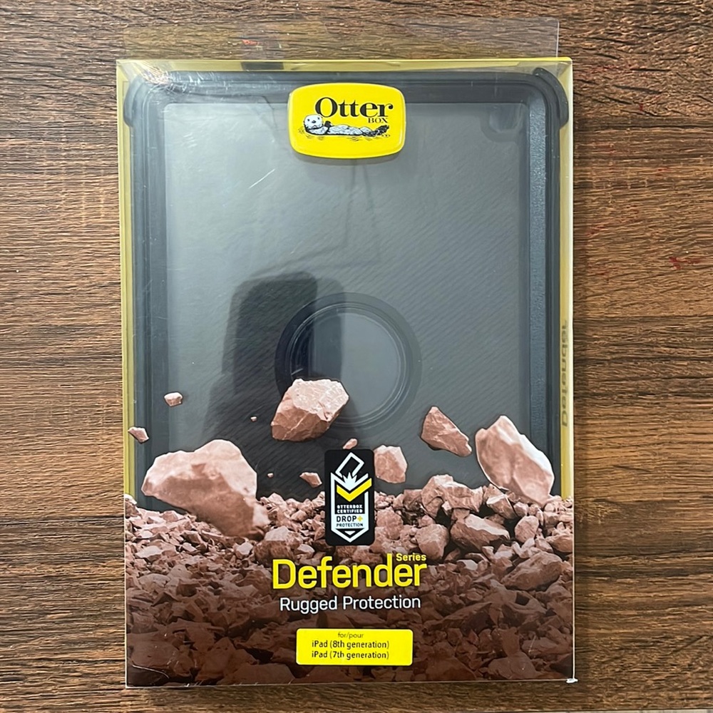 HEAVY DUTY IPAD CASE-Otterbox Defender for iPad 8th generation /7th generation